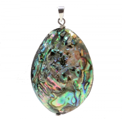 Colgante Abalón y plata de 1ª ley