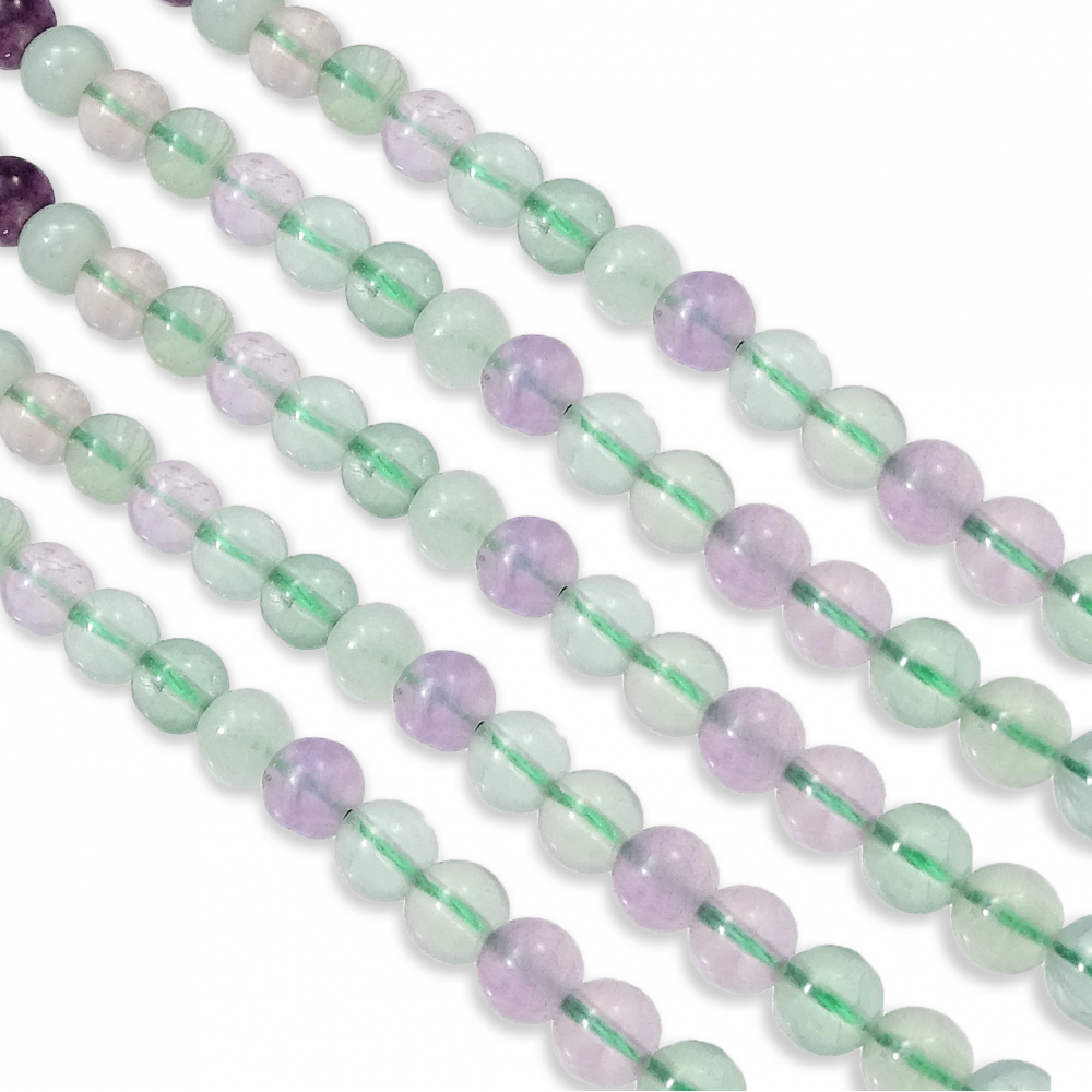 Hilo de Fluorita 6 mm lisa