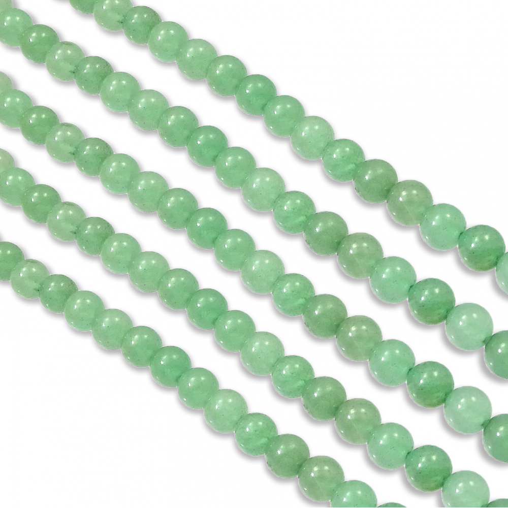 Hilo Cuarzo Verde 6 mm Lisa Hilo Cuarzo Verde 6 mm Lisa
