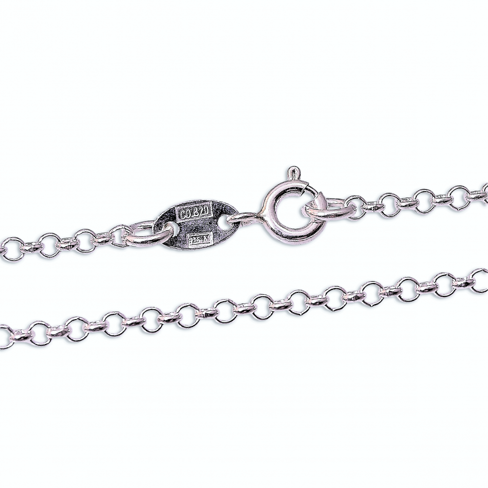 Cadena de plata 1ª ley 45 cm 300245