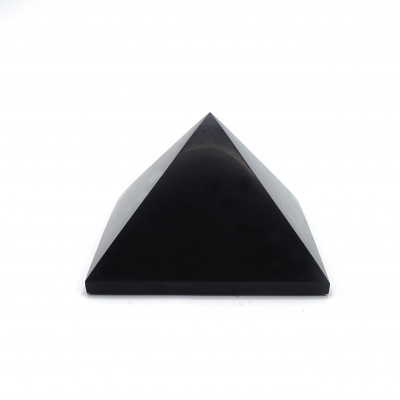 Pirámide Shungit 7x7 Brillo
