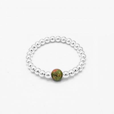 Pulsera Silver Stack Unakita