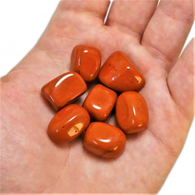 Rodado Jaspe Rojo 2x2 cm