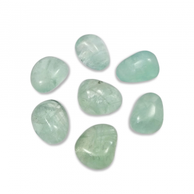 Rodado de Fluorita Verde