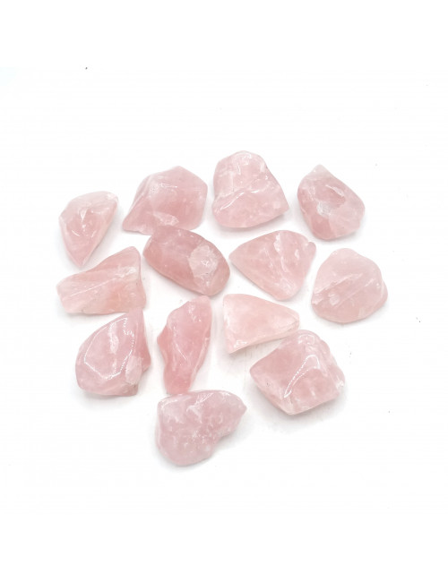 Rodado de Cuarzo Rosa "forma natural"