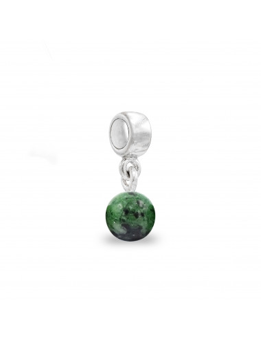 Fetiche de Zoisita y plata...