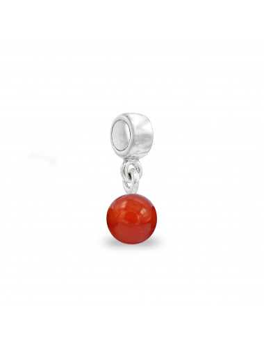 Fetiche de Ágata Cornalina y plata de 1ª ley