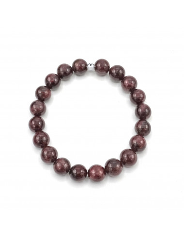 Pulsera de Granate 8 mm y...