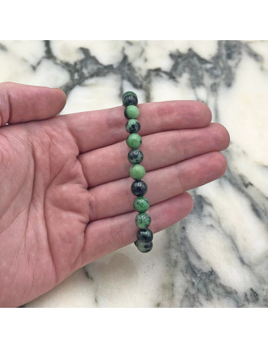 Pulsera de Zoisita 6 mm