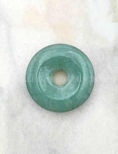 Dónut de Cuarzo verde grande
