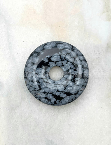 Dónut de Obsidiana nevada...