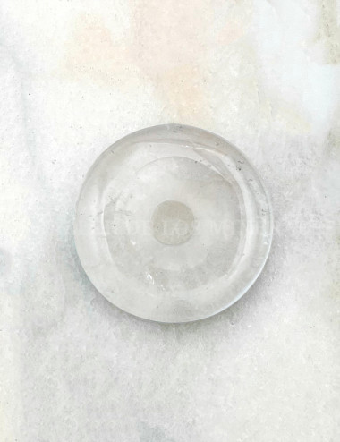 Dónut de Cuarzo cristal grande