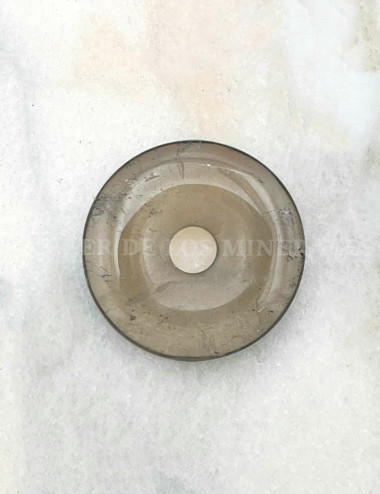 Dónut de Cuarzo ahumado 3 cm