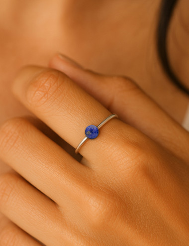 Anillo de Lapislázuli y...