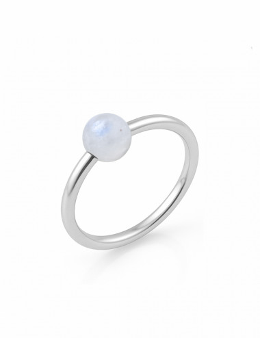Anillo de Piedra luna y...