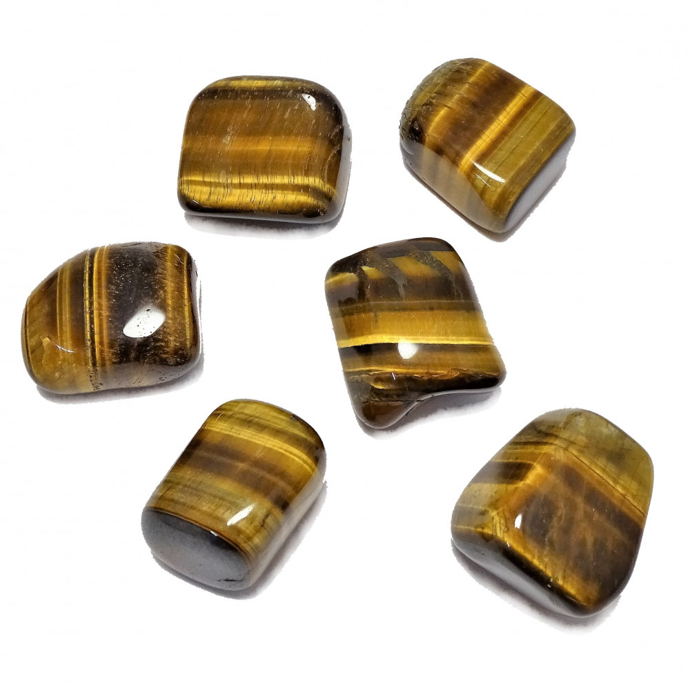 Rodado ojo de tigre grande