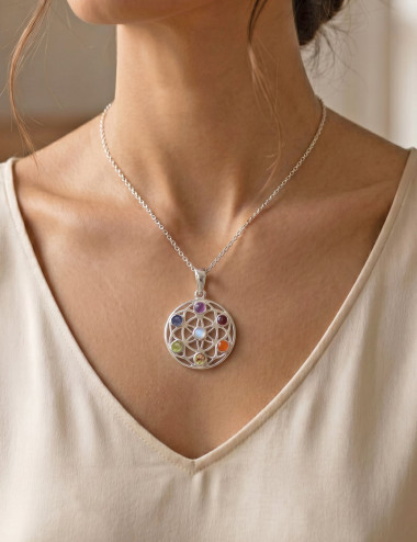 Colgante de los 7 chakras y...
