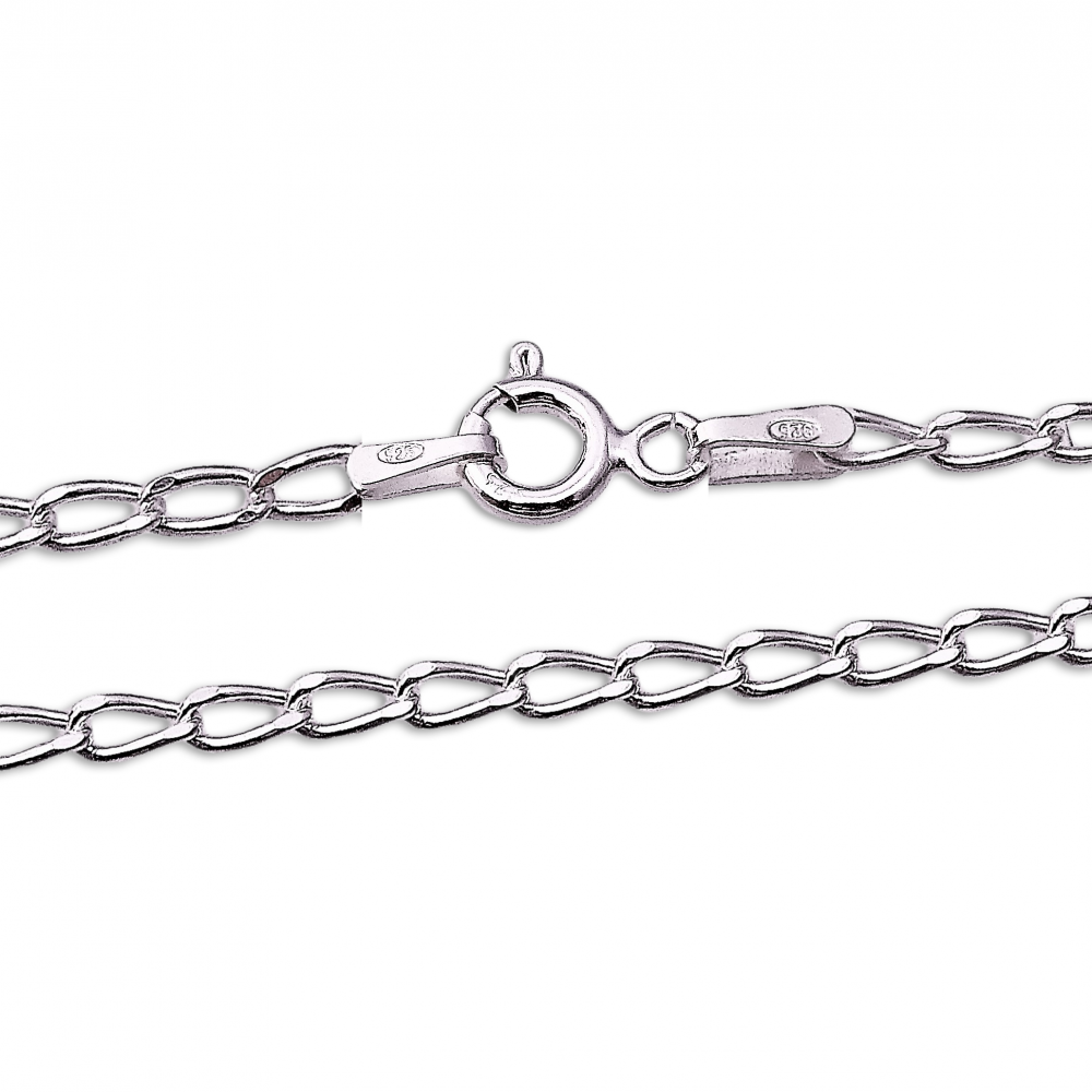 Cadena de plata 1ª ley 50 cm 260250 Cadena de plata 1ª ley 50 cm 260250