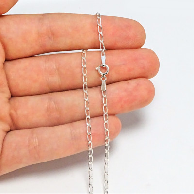 Cadena de plata 1ª ley 50 cm 260250