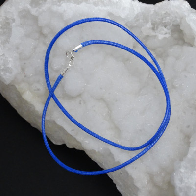 Cordón de Algodón Azul