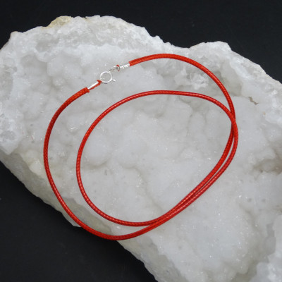 Cordón de Algodón Rojo