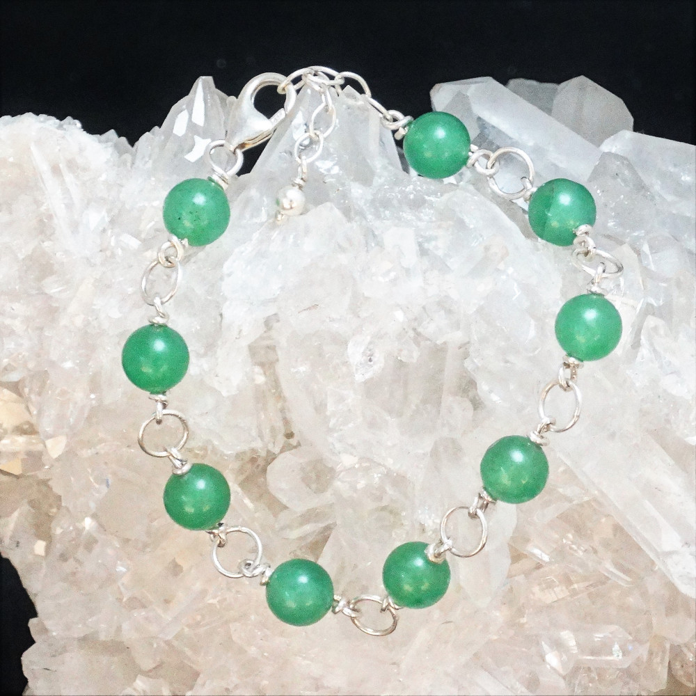 Pulsera cuarzo verde