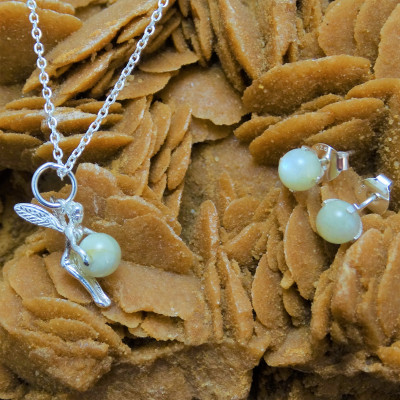 Conjunto de Hadita, Piedra de Luna y plata de 1ª ley