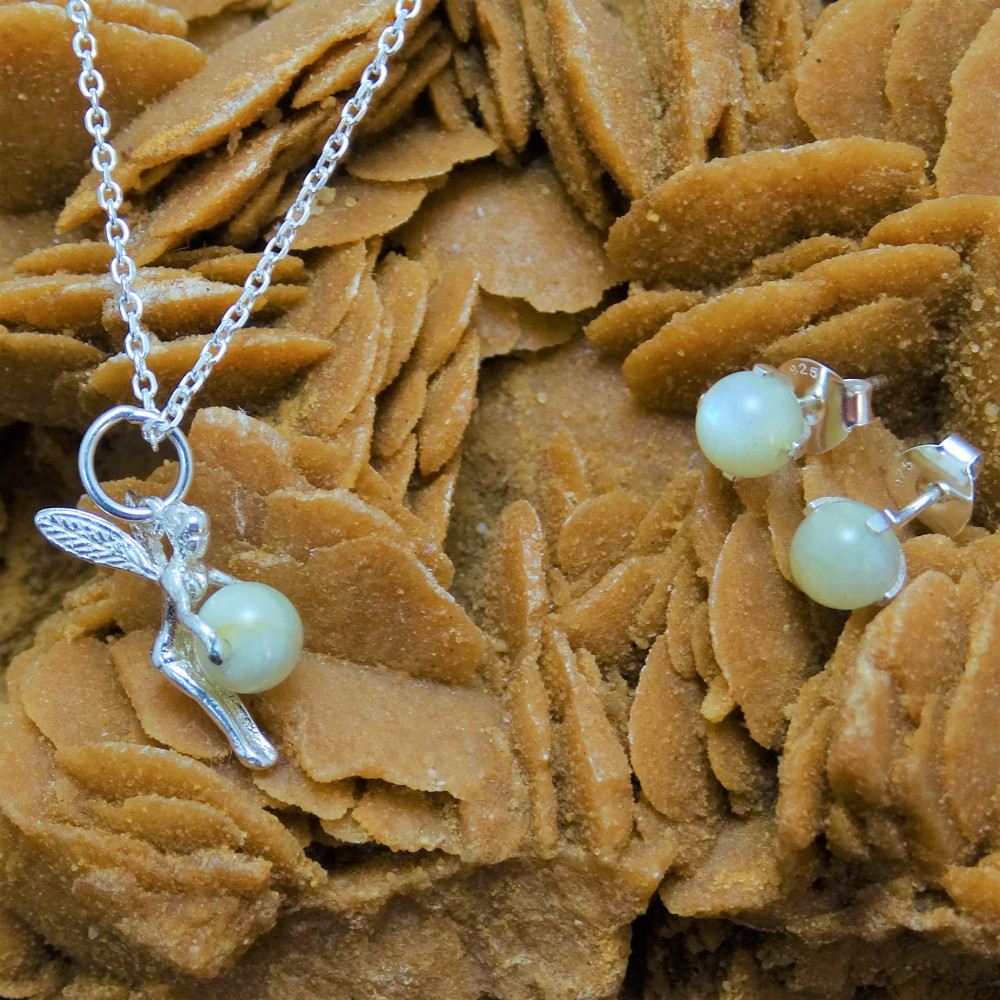 Conjunto de Hadita, Piedra de Luna y plata de 1ª ley