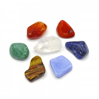 Conjunto piedras de los 7 chakras pequeño