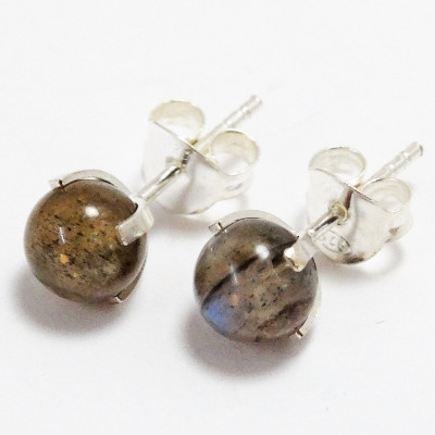 Conjunto de Labradorita y plata de 1ª ley
