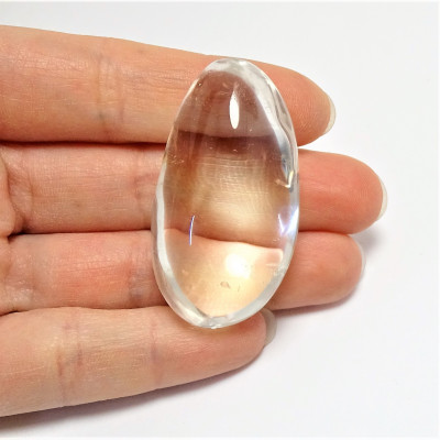 Rodado cuarzo cristal de roca extra limpio